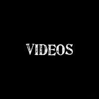 a black background with the word videos on it