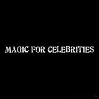 a black background with the words magic for celebrities